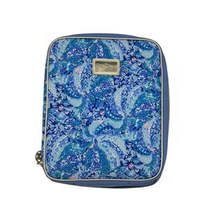Lilly Pulitzer Portfolio Wave After Wave Zip‎ Organizer Agenda Blue Journal